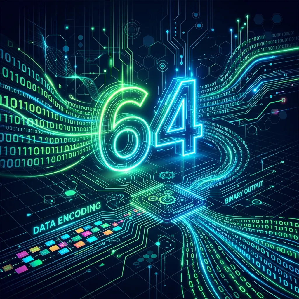 Base64 Encoding Graphic