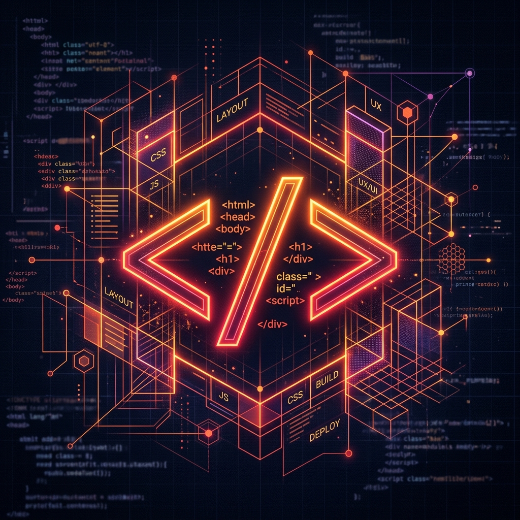 HTML Code Graphic