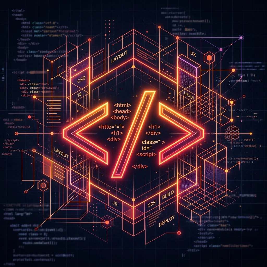 HTML Code Graphic