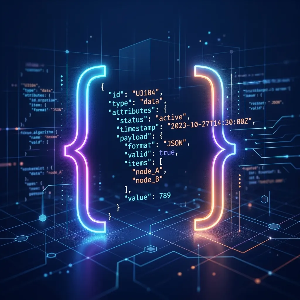 JSON Formatting Illustration